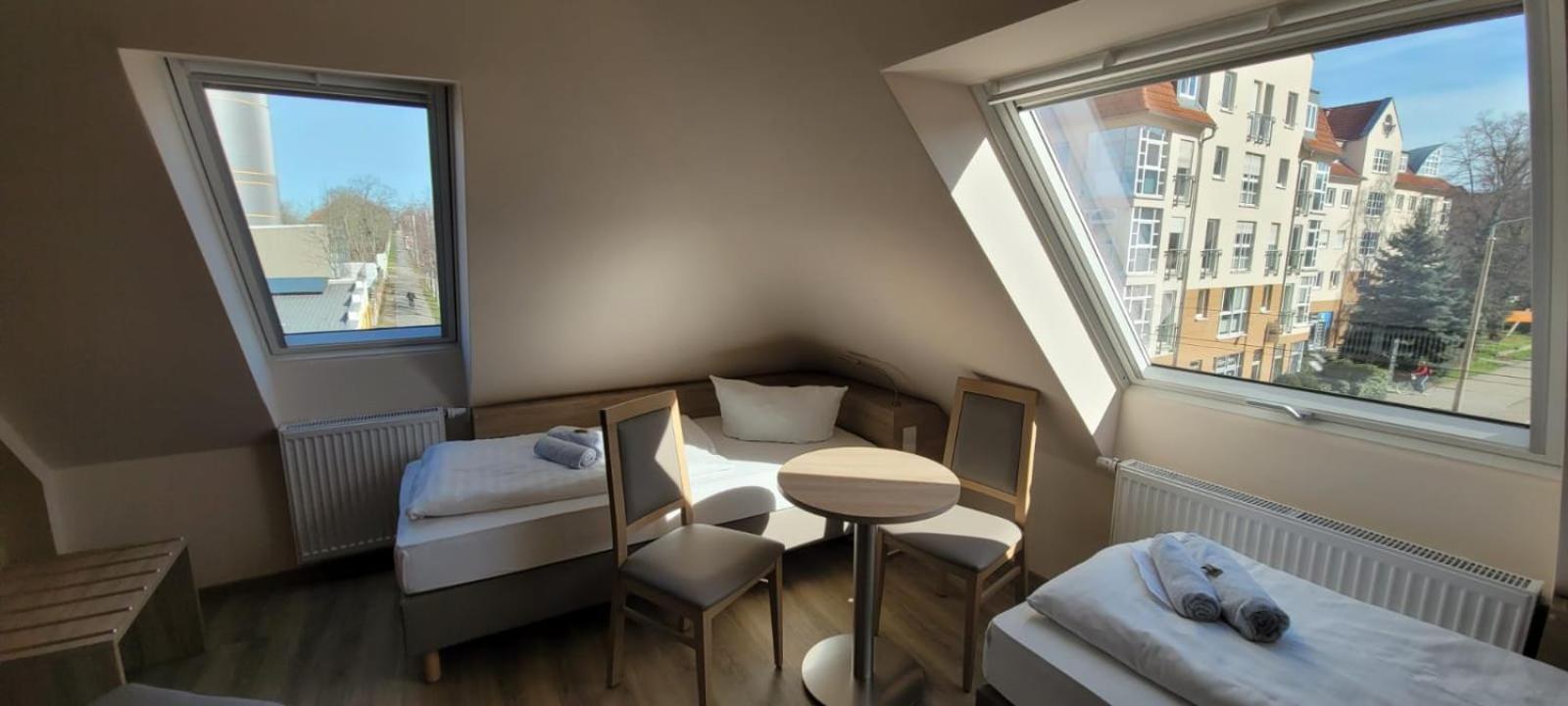 Pension Am Stern Leipzig Extérieur photo